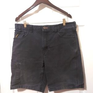 Ariat Rebar M4 Relaxed Fit Black Men's‎ 36 Stretch Cargo Short